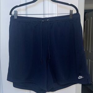 Nike navy blue mesh athletic shorts Size XL